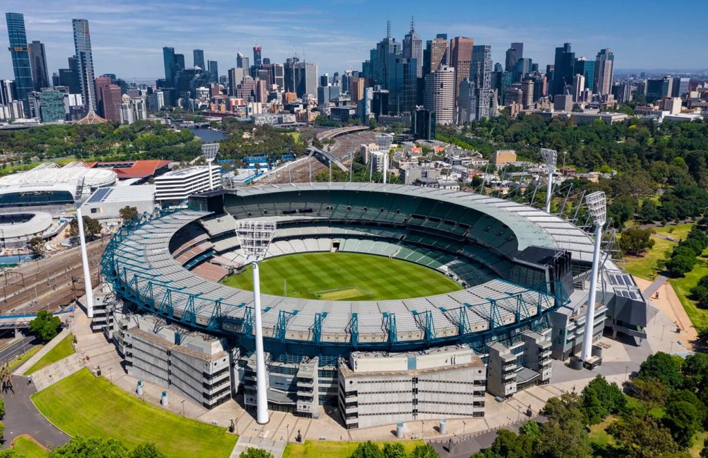 SVĐ bóng đá Cricket Melbourne Ground xây dựng năm 1853
